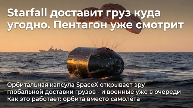 Starfall доставит груз куда угодно. Пентагон уже смотрит